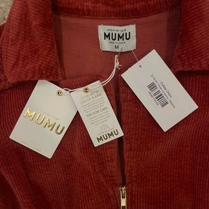 Show me your mumu Rose corduroy dress
